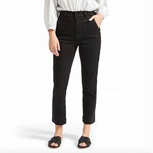Everlane Slim Leg Crop Jeans in Charcoal black size 12